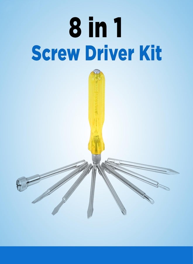 أيونيكس مجموعة أدوات يدوية من IONIX، مجموعة أدوات للاستخدام المنزلي، طقم أدوات للاستخدام المنزلي، طقم أدوات أساسي للمنزل، طقم أدوات للاستخدام المنزلي (مجموعة مفكات براغي وزردية) - Image 2